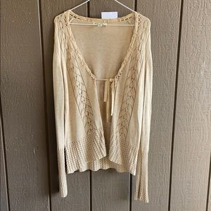 Feeling romantic? Gorgeous silk/cotton cardigan!